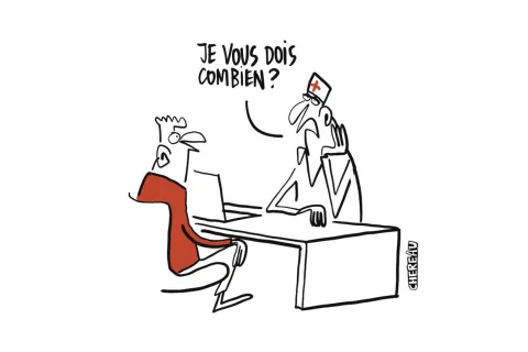 Le dessin du patient en secteur 2
