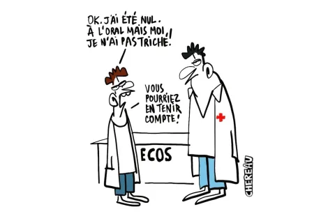 Le dessin du mauvais élève modèle