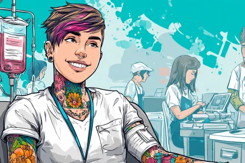 Don du sang : le délai après un tattoo ou un piercing divisé par 2 à la rentrée, tant mieux parce que les donneurs manquent
