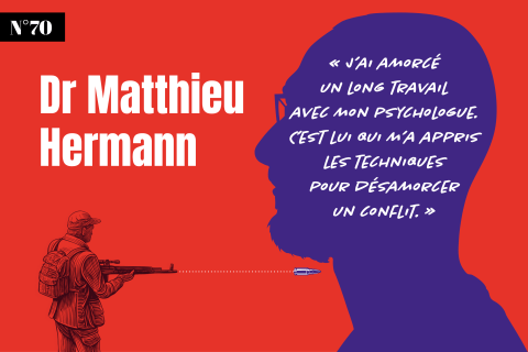 « Je suis parti travailler à 13 h, j’ai embrassé ma femme, et je me suis fait tirer dessus en visite. J’aurais pu ne pas revenir »