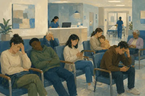 Les délais d'attente aux urgences s'allongent : une heure de plus qu'il y a 10 ans