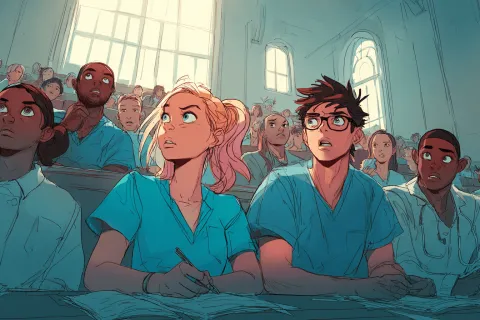 « Beaucoup ont cru à un attentat » : Insultes et prières religieuses scandées dans le micro d’un amphi à Lyon lors des EDN 