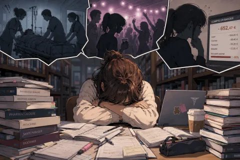 Étudiants en médecine : entre dépression, consommation d'alcool, violences sexuelles et précarité, la qualité de vie ne s'améliore pas