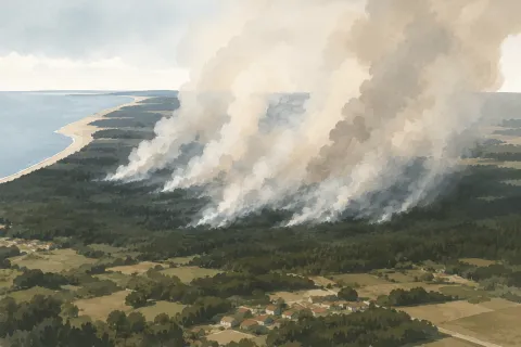 Incendie en Gironde : malgré 42 000 hectares brûlés, les autorités constatent un impact sanitaire limité