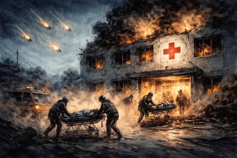 Ukraine : un mort dans le bombardement d'une clinique