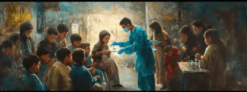 Gaza : Après la découverte d'un cas de polio, le casse-tête d'une campagne de vaccination sous les bombes