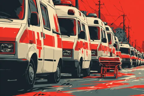 Le syndicat des ambulanciers privés annonce une « journée blanche » le 8 avril