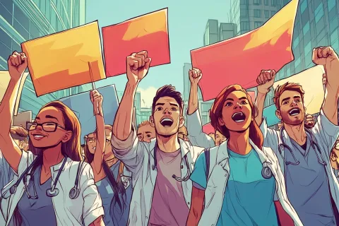 Nouvelle grève des internes de médecine générale contre la 4e année d'internat, inquiétudes sur le nombre de MSU disponibles