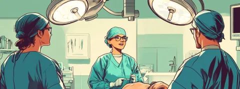 « J'ai tout vu, mais je n'ai rien senti ! » : La greffe rénale sans anesthésie générale peut-elle devenir la norme ?