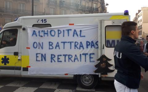 Dans la rue pour sauver l’hôpital