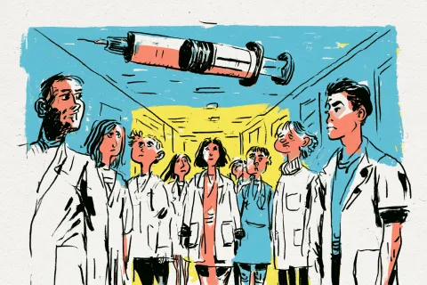 Grippe : en attendant la vaccination obligatoire des soignants, le gouvernement se prépare