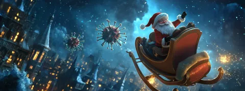 La grippe a pris de l'avance sur le Père Noël, l'épidémie a explosé avant les fêtes en France