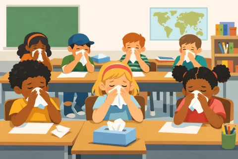 Grippe : l'épidémie repart, surtout chez les jeunes 