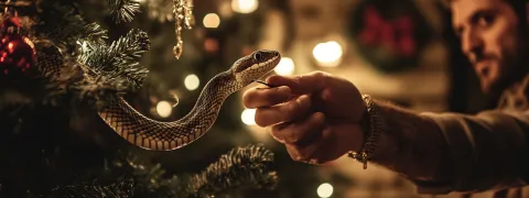 Mauvaise surprise pour le réveillon de cet Ariègois, il passe la nuit aux urgences après la morsure d'une vipère domestique