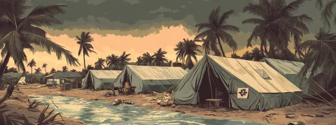 À Mayotte, les secours s'organisent : plus d'un milliers de réservistes sanitaires volontaires et un hôpital de campagne déployé