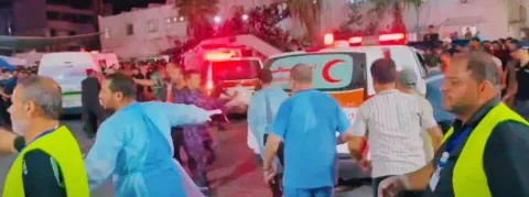 Explosion d’un hôpital de Gaza, des centaines de morts : Israéliens et Palestiniens se rejettent la faute