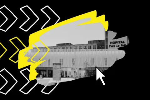 Un patient fait une chute mortelle du sixième étage de l’hôpital de Saint-Brieuc