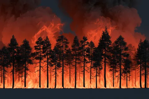 Maladies respiratoires mais pas que... Les vraies conséquences des feux de forêt sur la santé humaine