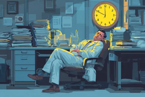 Un interne en psychiatrie exclu 70 jours après s’être endormi pendant ses gardes