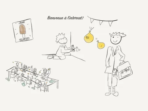 Les internes, ces grands immatures...