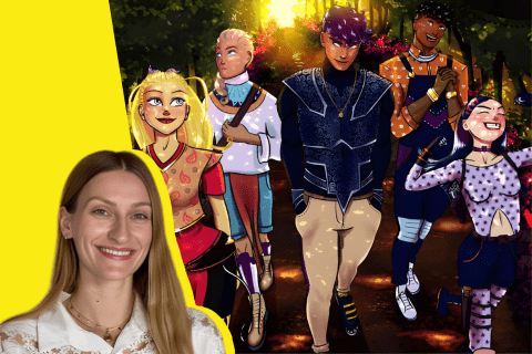 Interne en chirurgie ortho et autrice de BD, Ludmilla Bazin lance Pax Aurora : « J’ai voulu vivre tous mes rêves, opérer et écrire »