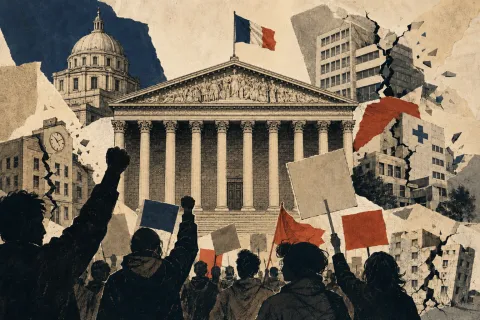 Santé publique France et d'autres agences manifestent contre les projets de démantèlement 