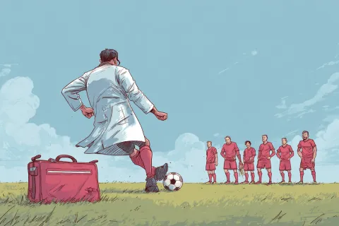 Un club de foot vire son médecin pour avoir soigné un joueur de l’équipe adverse