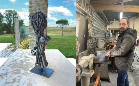 Un médecin, un artiste : «Dans la chirurgie orthopédique, déjà, c’est le côté bricoleur qui m’a plu»  