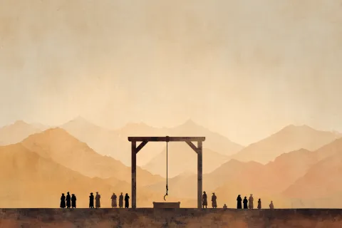 En Iran, le meurtrier d'un médecin pendu en public