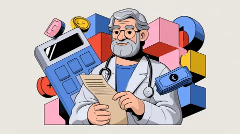 Retraite des médecins libéraux : 3 008€ par mois en moyenne, un poil plus que l'an dernier
