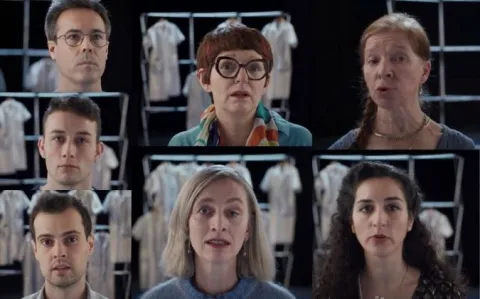 Des médecins, des infirmières, des internes de l’hôpital qui disent leur mal-être, découvrez la nouvelle série Mur de blouses