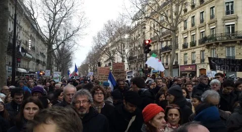 Marche républicaine dans toute la France