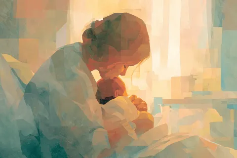 Le peau à peau, même en soins intensifs, booste le développement cognitif des bébés grands prématurés