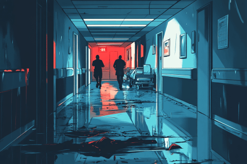 À Libourne, près de Bordeaux, un homme a fait irruption, muni d’une arme blanche, pour en découdre avec un psychiatre de l’hôpital