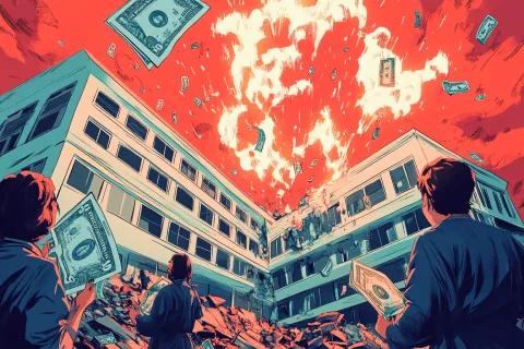 Déficit global doublé, plus d'établissements endettés... Les chiffres 2023 des comptes des hôpitaux sont tombés et donnent le vertige