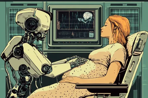 Les échographies réalisées avec l'IA mettent deux fois moins de temps à détecter les anomalies