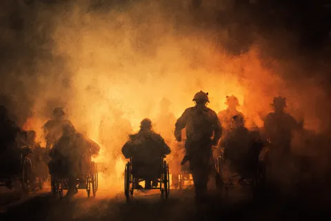 Incendie cette nuit dans un Ehpad du Gers, 17 blessés dont 3 en urgence absolue