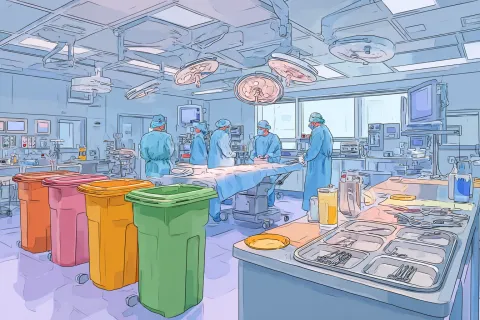 Écologie en santé : de plus en plus d'hôpitaux adoptent un bloc éco-responsable