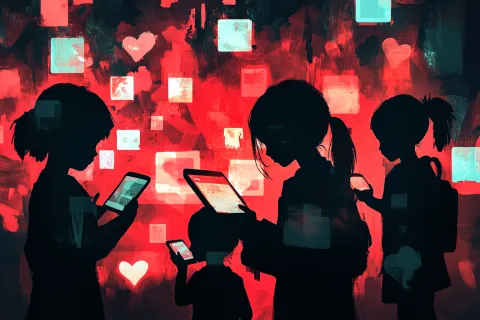 Un enfant trop exposé aux écrans a plus de chance de développer des maladies cardiaques