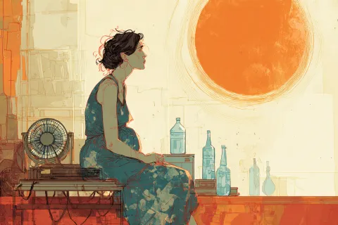 Quand la canicule met les femmes enceintes en danger : reportage au CHU de Toulouse