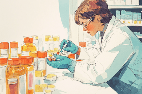 Pour pallier la pénurie de Sertraline, les pharmaciens peuvent délivrer des préparations faites en officines