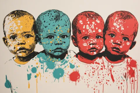 La rougeole est bel et bien de retour et touche particulièrement les tout-petits 