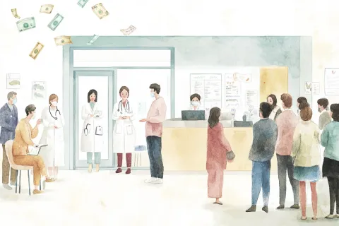 Un habitant de la région Centre consulte deux fois plus de médecins qu'un Francilien chaque année, tous les chiffres région par région