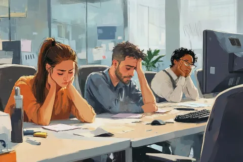 Arrêts maladie : pourquoi pas faire payer les entreprises plutôt que les médecins ? C'est ce que propose MG France