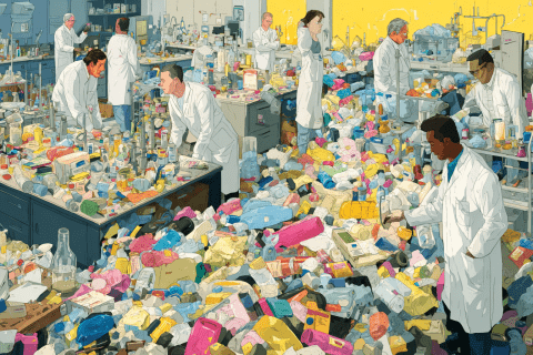 Fabriquer du doliprane à partir de déchets plastiques ? Le pari écolo fou d’une équipe de chercheurs