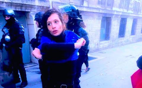 Manif du 15 octobre, tee shirt enlevé de force, AG Inter-Hôpitaux : Sabrina Ali Benali s'explique