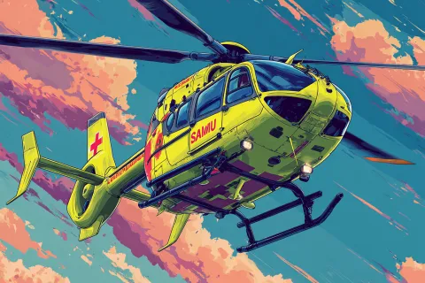 Les pilotes d'hélicos du Samu sous-payés, un accord en cours pour sauver la filière