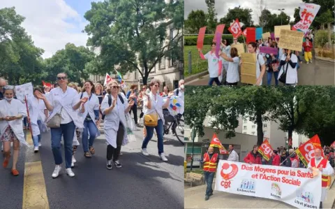 Quelques centaines de grévistes seulement, hier, dans toute la France, pour l’hôpital. Pourtant ça va très mal