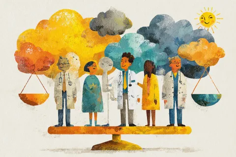 On dirait pas, mais les médecins français se considèrent en meilleure santé mentale que les autres