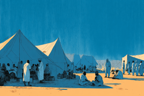 « Nous ne sommes pas en bon état, mais sommes obligés de l’être » : Au Soudan, des médecins continuent de soigner, comme ils peuvent, dans l'exode